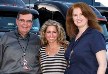 GAC President Ed Hardy, Suzanne Gordon, Heidi Newfield
